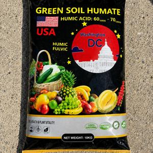 Humic Washington DC 10kg - Humic Fulvic USA Siêu Đậm Đặc, Kích Rễ Mạnh, Cải Tạo Đất