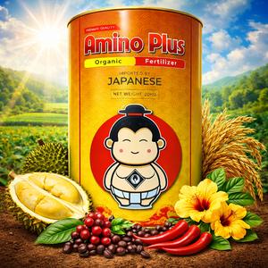 Amino Plus Nhật Bản 20kg - Phân Bón Hữu Cơ 86% & Amino Acid 31% - Fulvic Humic 56%