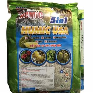 Phân Bón Hữu Cơ Humic 5 Trong 1 - Phục Hồi, Cải Tạo Đất (viên bao 10kg)